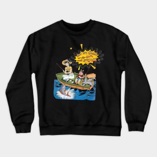 Female Anglers - Funny Summer Fishing Crewneck Sweatshirt